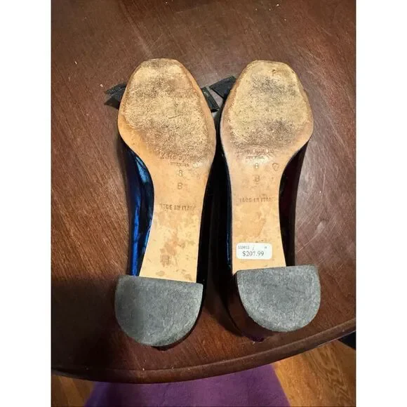 Kate Spade Dale Black Patent Leather Pumps in Original Box / SZ: 8B - Picture 7 of 8
